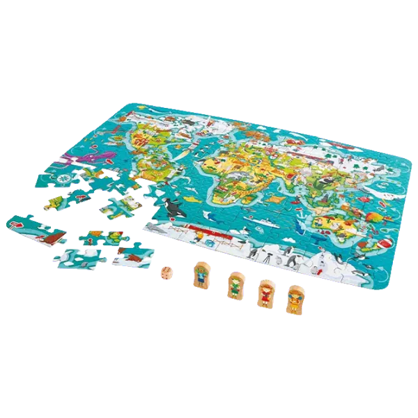 Puzzle Hape The World Tour 5+/ Количество деталей: 100 photo 1