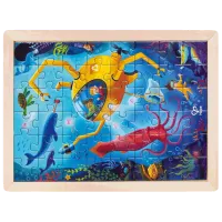 Puzzle Hape Ocean Rescue 4+/ Numărul de piese: 48