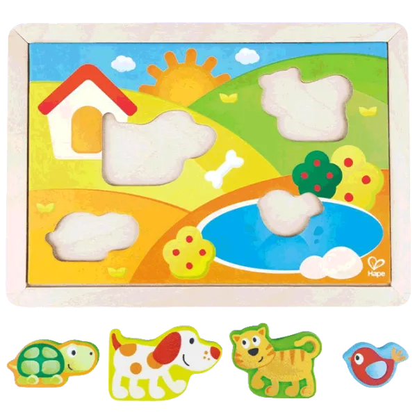 Puzzle Hape Sunny Valley 1+/ Numărul de piese: 12 photo 2