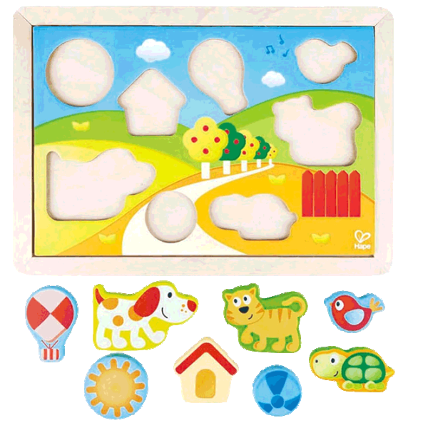Puzzle Hape Sunny Valley 1+/ Numărul de piese: 12 photo 4