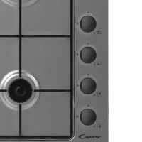 Plită încorporabilă pe gaz Candy CHW6LBX Inox / Inox photo 2