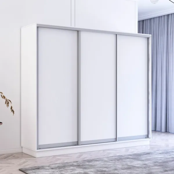 Шкаф Mobildor-Lux Fox 260 x 60см x 230 / ЛДСП / White photo 3