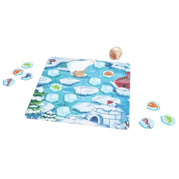Puzzle Hape The Hangry Jorney 3+/ Numărul de piese: 20 photo 1