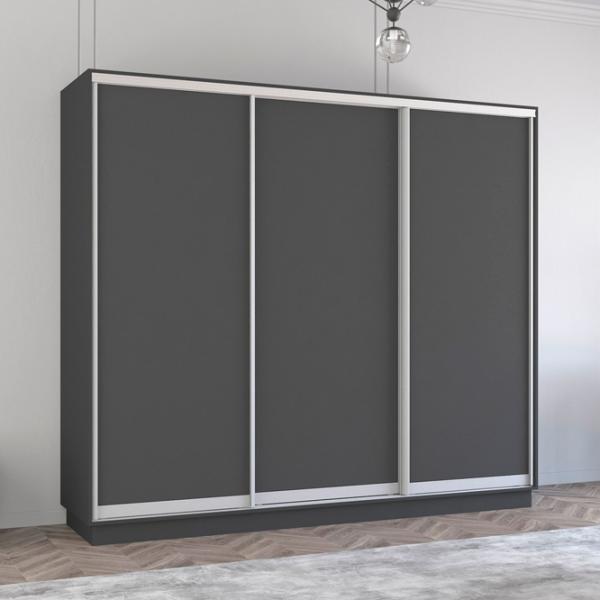 Шкаф Mobildor-Lux Fox 250 x 60см x 220 / ЛДСП / Antracit photo 2