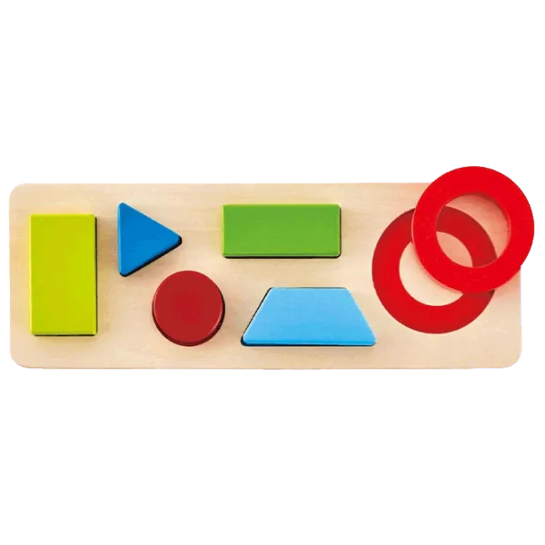 Puzzle Hape Geometry 1.5+/ Количество деталей: 6 photo 2