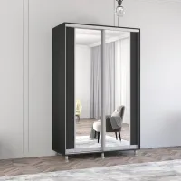 Dulap Mobildor-Lux ARON P K2 140 x 60 x 220 / PAL / Antracit photo 2