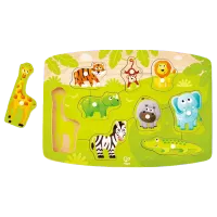 Puzzle Hape Jungle 2+/ Количество деталей: 9