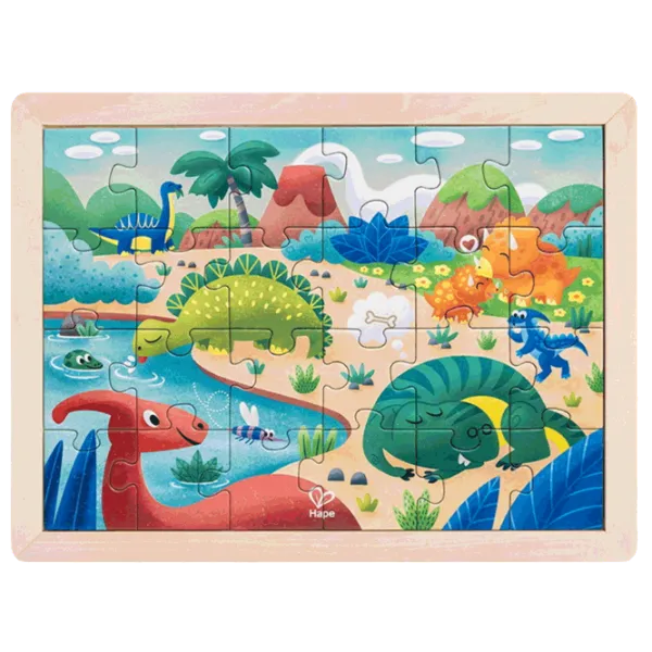 Puzzle Hape Dino 3+/ Numărul de piese: 48 photo 1