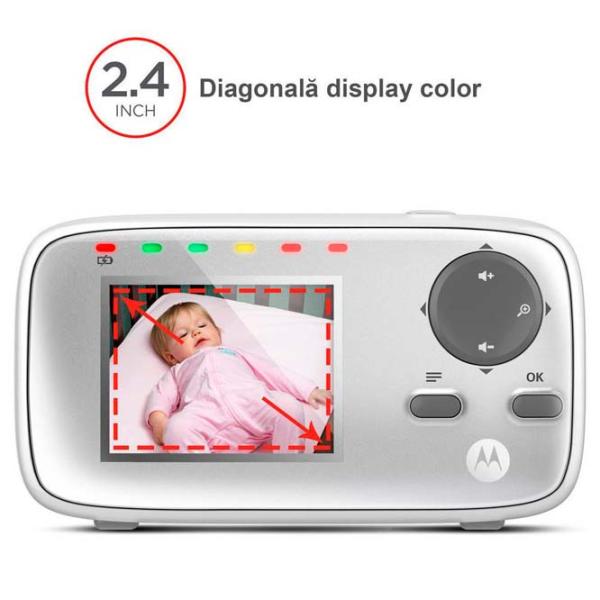 Радио-няня Motorola MBP482 Аккумулятор + Сеть / 300 м photo 3