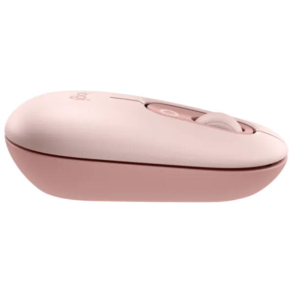 Tastatura & Mouse Logitech POP ICON Wireless Fără fir / Rose photo 2