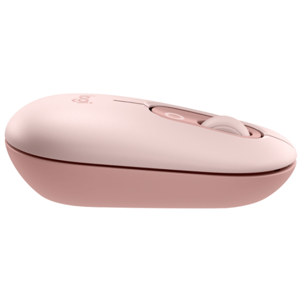 Tastatura & Mouse Logitech POP ICON Wireless Fără fir / Rose photo 2