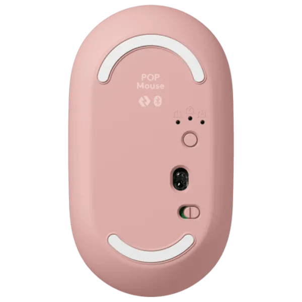 Tastatura & Mouse Logitech POP ICON Wireless Fără fir / Rose photo 5