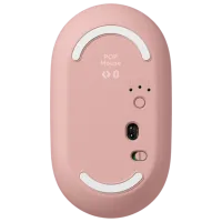 Tastatura & Mouse Logitech POP ICON Wireless Fără fir / Rose photo 5