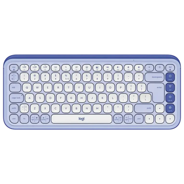 Клавиатура и Мышь Logitech POP ICON Wireless Беспроводные / Liliac photo 2