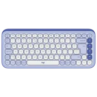 Tastatura & Mouse Logitech POP ICON Wireless Fără fir / Liliac photo 2
