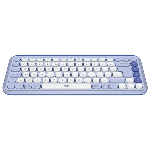 Клавиатура и Мышь Logitech POP ICON Wireless Беспроводные / Liliac photo 3