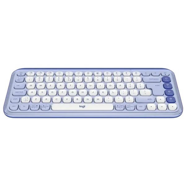 Клавиатура и Мышь Logitech POP ICON Wireless Беспроводные / Liliac photo 3