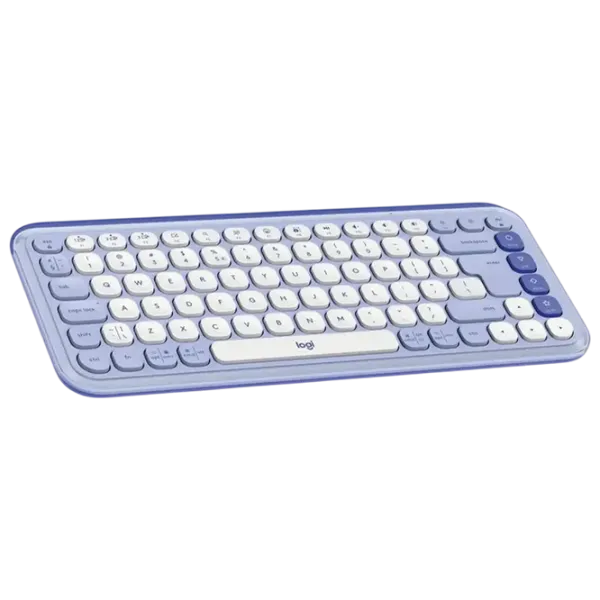 Клавиатура и Мышь Logitech POP ICON Wireless Беспроводные / Liliac photo 4