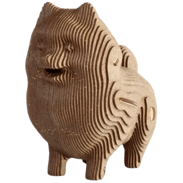 Puzzle Ewa Toys COINBANK: DOG 14+/ Numărul de piese: 74 photo 1