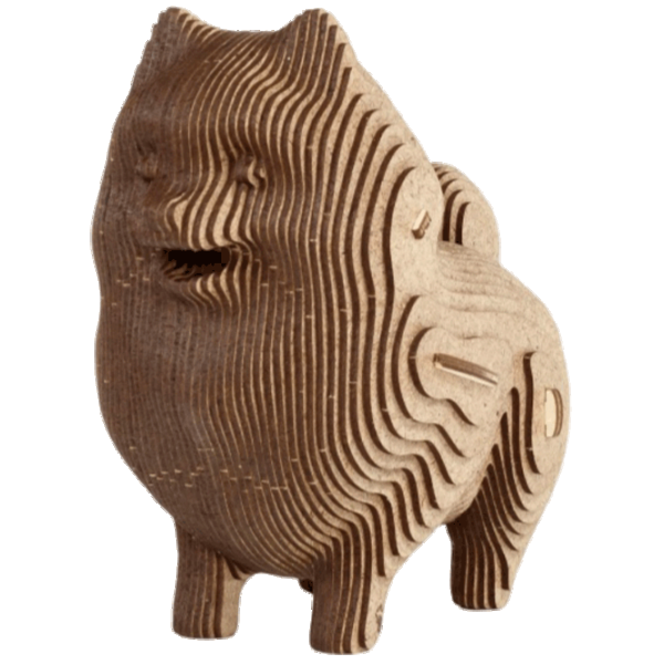 Puzzle Ewa Toys COINBANK: DOG 14+/ Numărul de piese: 74 photo 1
