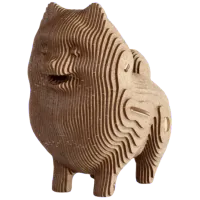 Puzzle Ewa Toys COINBANK: DOG 14+/ Количество деталей: 74