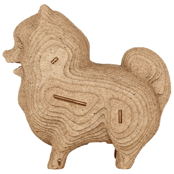 Puzzle Ewa Toys COINBANK: DOG 14+/ Numărul de piese: 74 photo 2