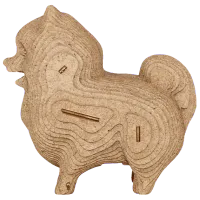 Puzzle Ewa Toys COINBANK: DOG 14+/ Количество деталей: 74 photo 2