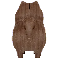 Puzzle Ewa Toys COINBANK: DOG 14+/ Количество деталей: 74 photo 3