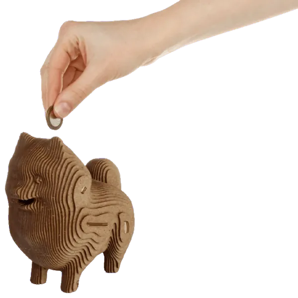 Puzzle Ewa Toys COINBANK: DOG 14+/ Numărul de piese: 74 photo 4