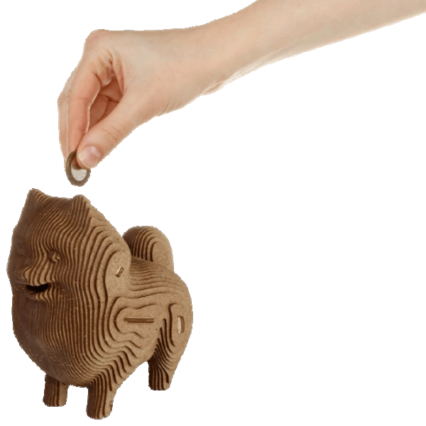 Puzzle Ewa Toys COINBANK: DOG 14+/ Numărul de piese: 74 photo 4