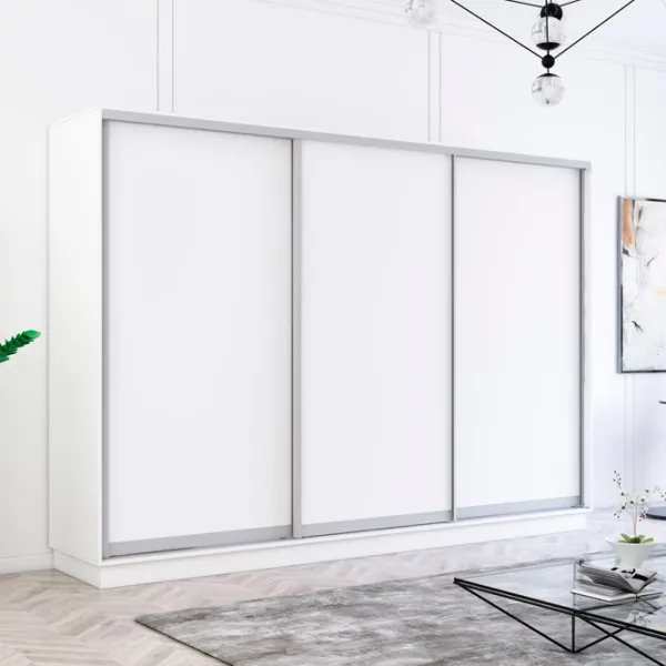 Шкаф Mobildor-Lux Fox 290 x 60см x 220 / ЛДСП / White photo 2