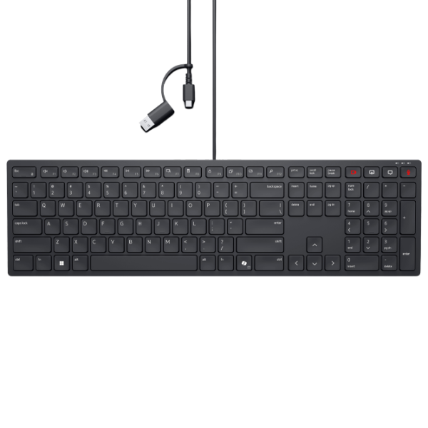 Клавиатура Dell Collaboration KB525C Проводная / Черный photo 1