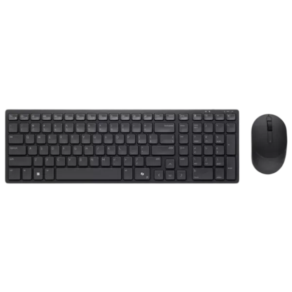 Tastatura & Mouse Dell Pro Compact KM555 Fără fir + Cu fir / Black photo 1