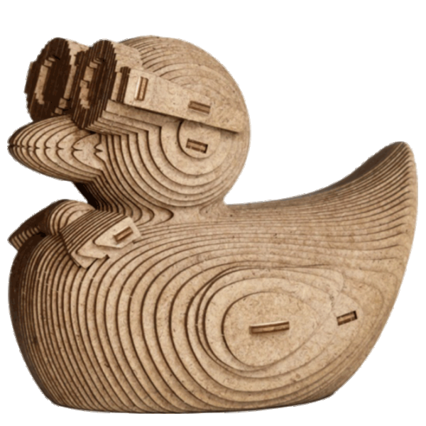 Puzzle Ewa Toys COINBANK: DUCK 14+/ Numărul de piese: 112 photo 1