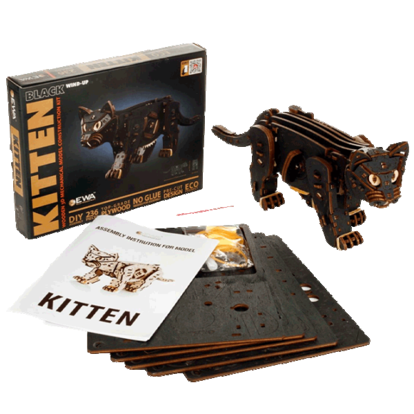 Puzzle Ewa Toys Kitten  14+/ Numărul de piese: 236 photo 2