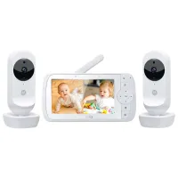 Радио-няня Motorola Ease35 Twin Аккумулятор + Сеть / 300 м