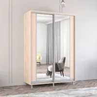 Dulap Mobildor-Lux ARON P K2 150 x 60 x 210 / PAL / Sonoma photo 2