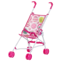 Коляска для кукол Chipolino Lily Multicolor KZKLL02401MC Прогулочная / 3+