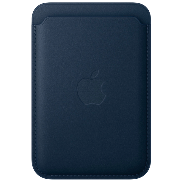 Husă Portmoneu Apple iPhone 12 - 16 All Apple / MagSafe / FineWoven / Deep Blue photo 1