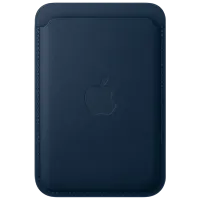 Husă Portmoneu Apple iPhone 12 - 16 All Apple / MagSafe / FineWoven / Deep Blue