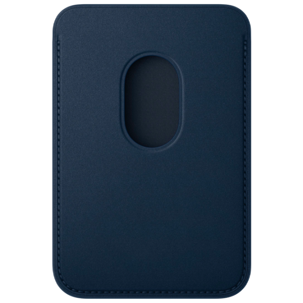 Husă Portmoneu Apple iPhone 12 - 16 All Apple / MagSafe / FineWoven / Deep Blue photo 2