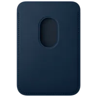 Чехол-бумажник Apple iPhone 12 - 16 All Apple / MagSafe / FineWoven / Deep Синий photo 2
