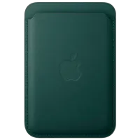 Husă Portmoneu Apple iPhone 12 - 16 All Apple / MagSafe / FineWoven / Dark Green