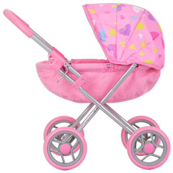 Коляска для кукол Chipolino Daisy Hearts KZKDZ02403HE Прогулочная / 3+ photo 2 Коляска для кукол Chipolino Daisy Hearts KZKDZ02403HE Прогулочная / 3+ photo 2