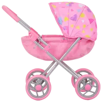 Коляска для кукол Chipolino Daisy Hearts KZKDZ02403HE Прогулочная / 3+ photo 2
