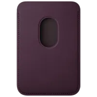 Чехол-бумажник Apple iPhone 12 - 16 All Apple / MagSafe / FineWoven / Blackberry Пурпурный photo 2