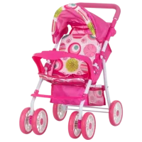 Коляска для кукол Chipolino Dolly Multicolor KZKDL02401MC Прогулочная / 3+