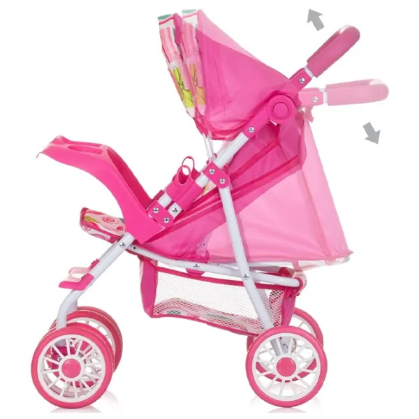 Коляска для кукол Chipolino Dolly Multicolor KZKDL02401MC Прогулочная / 3+ photo 4 Коляска для кукол Chipolino Dolly Multicolor KZKDL02401MC Прогулочная / 3+ photo 4