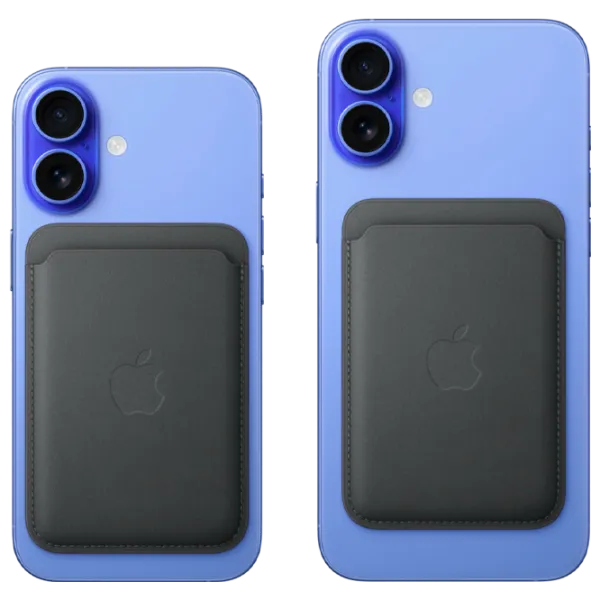 Husă Portmoneu Apple iPhone 12 - 16 All Apple / MagSafe / FineWoven / Black photo 3