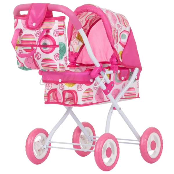 Коляска для кукол Chipolino Emily Multicolor KZKEL02401MC Прогулочная / 3+ photo 1 Коляска для кукол Chipolino Emily Multicolor KZKEL02401MC Прогулочная / 3+ photo 1